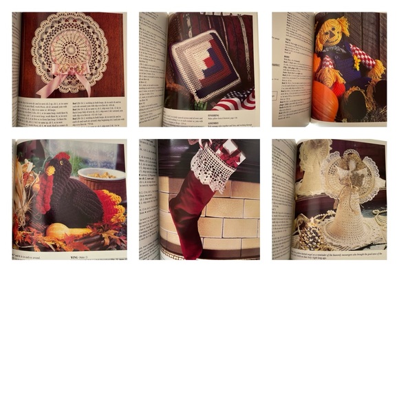 LEISURE ARTS Instruction Book In Love With Crochet for More Than 50 Projects - Picture 8 of 9